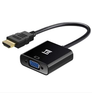 TechRise Gold Plated HDMI to VGA (Male to Female) Converter NWT SO